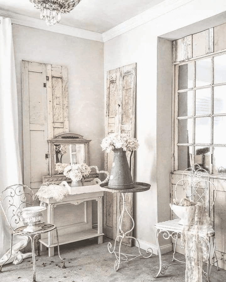 İÇ MEKAN STİLLERİ                                   -SHABBY CHIC