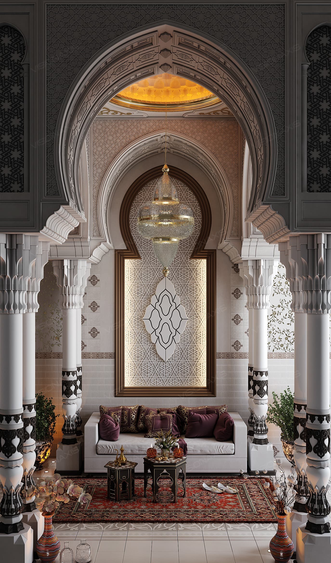 İÇ MEKANDA ORYANTAL STİLİ