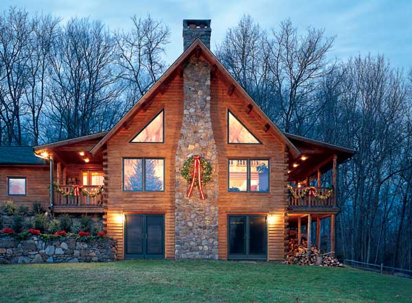 DAĞ EVLERİNDEN İLHAM ALAN                                                CHALET STİLİ