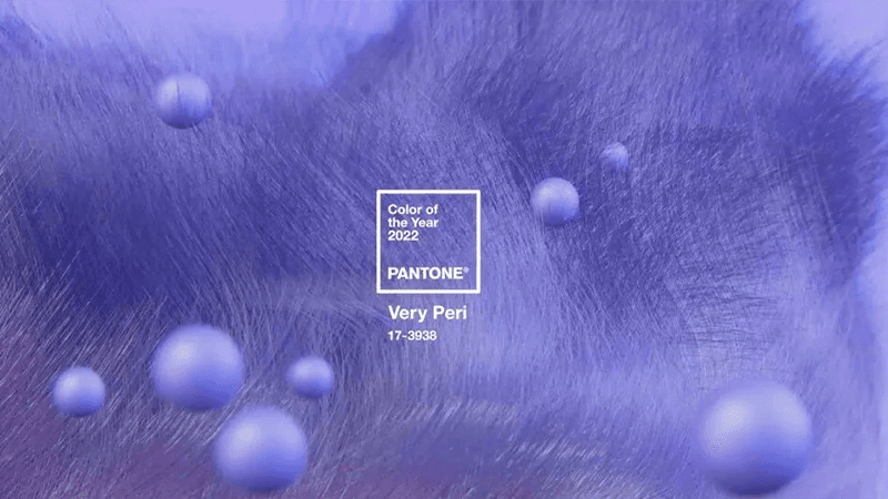 Pantone 2022 : Değişimin Rengi Very Peri